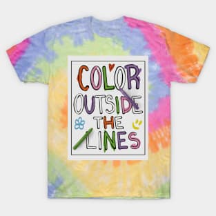 Color Outside The Lines T-Shirt